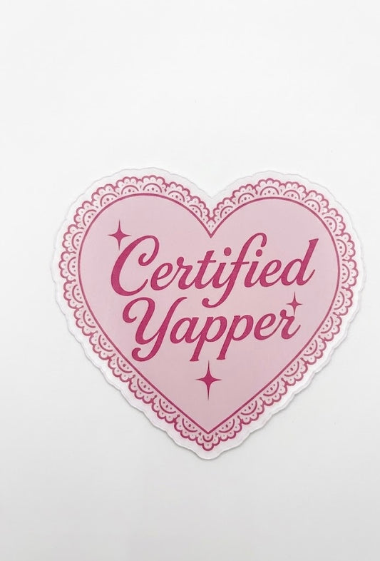 Certified Yapper Tile ✨🎀