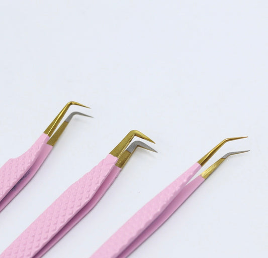 Pink Cotton Candy Tweezer Collection