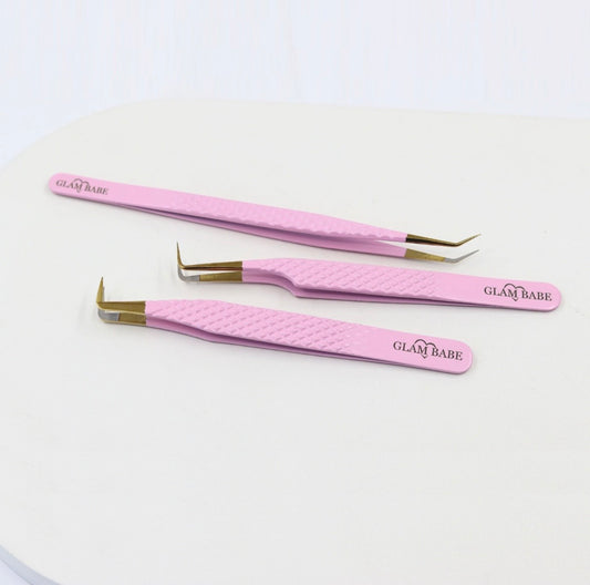 Pink Cotton Candy Tweezer Collection